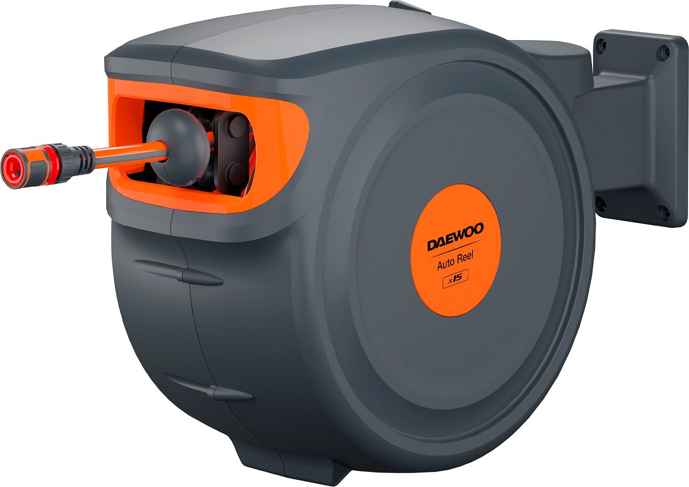 

Катушка со шлангом Daewoo Power Auto Reel x15 DWR 3015 (1/2", 15+2 м)