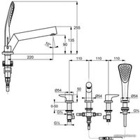 Смеситель Kludi Objekta 324250575