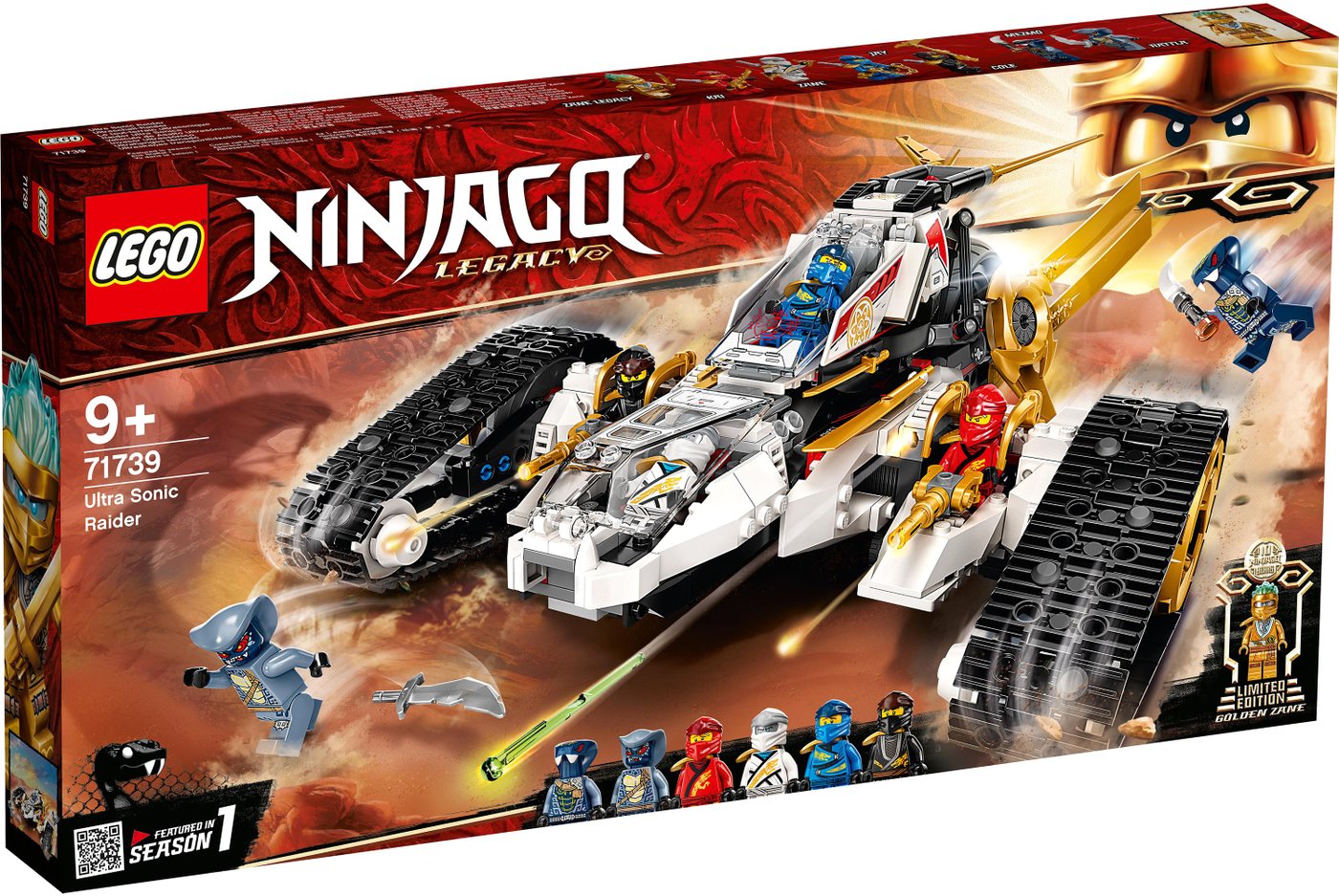 

Конструктор LEGO Ninjago 71739 Сверхзвуковой самолёт