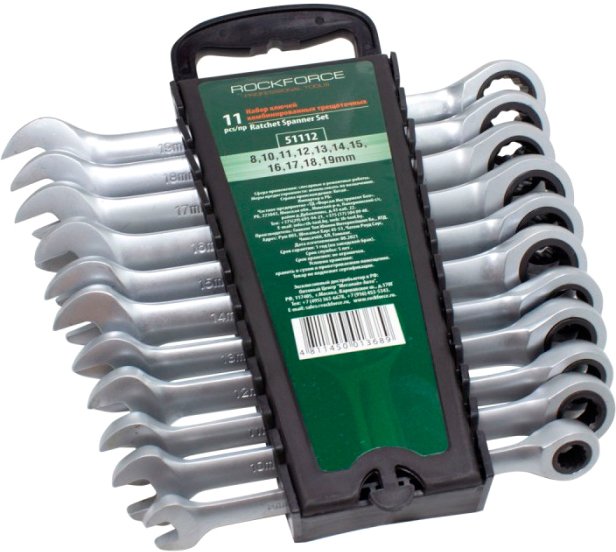 

Набор ключей RockForce RF-51112 (11 предметов)