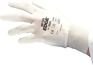 

Текстильные перчатки Ansell Edge 48-125 (р. 7, белый)