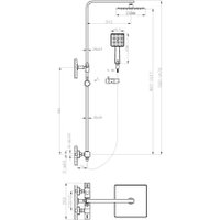 Душевая система  AV Engineering AVTHS2-P12-513A