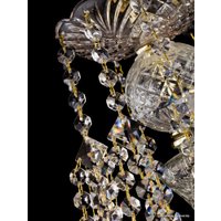 Подвесная люстра Maytoni Diamant Crystal Beatrix DIA019-10-G