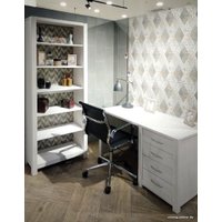 Стеллаж ММЦ Фьорд 00 (белый воск)