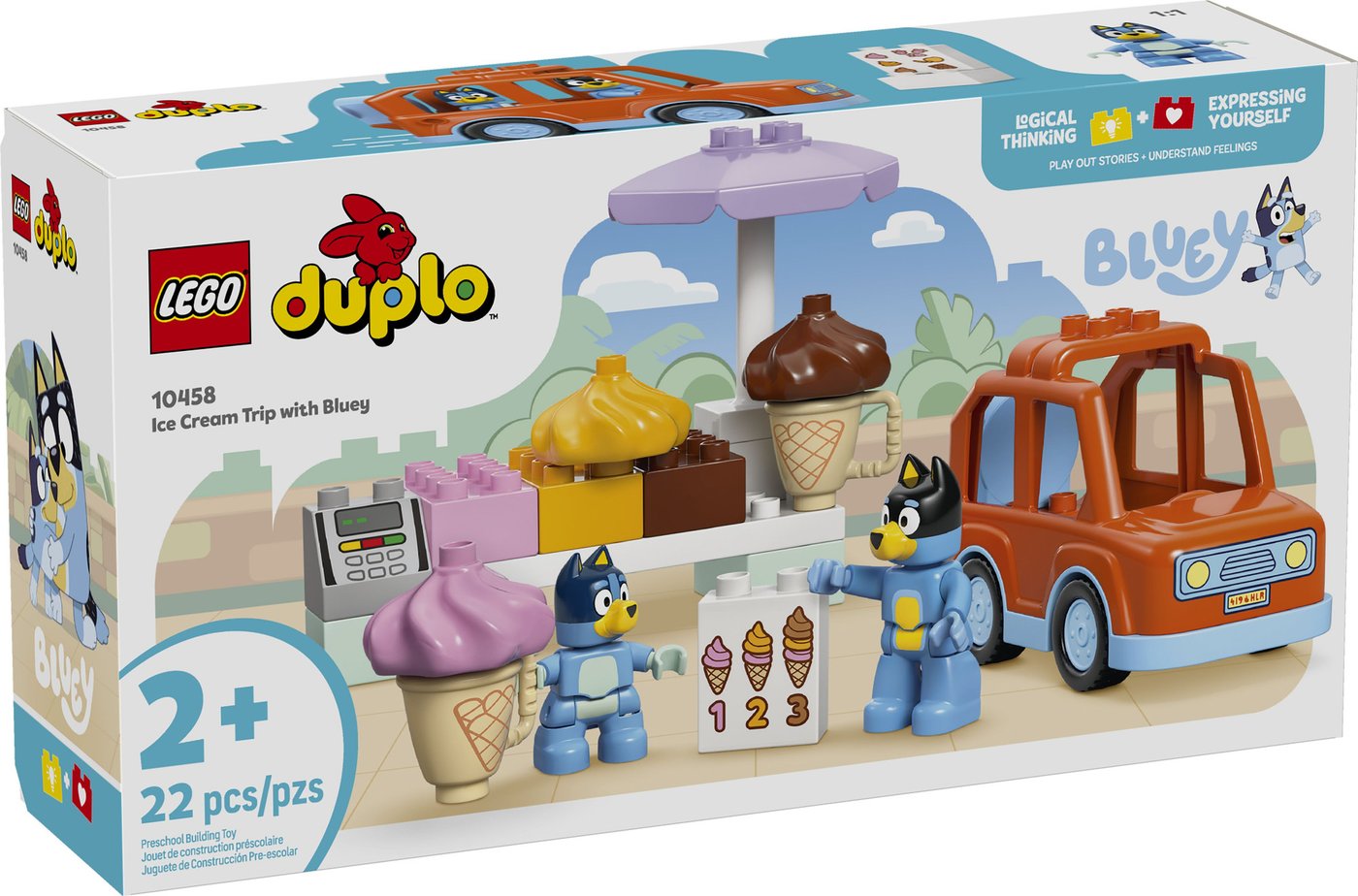 

Конструктор LEGO Duplo Тур по мороженому в Бруи 10458