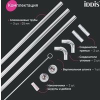 Шторка-занавеска для ванны IDDIS B02P218i11