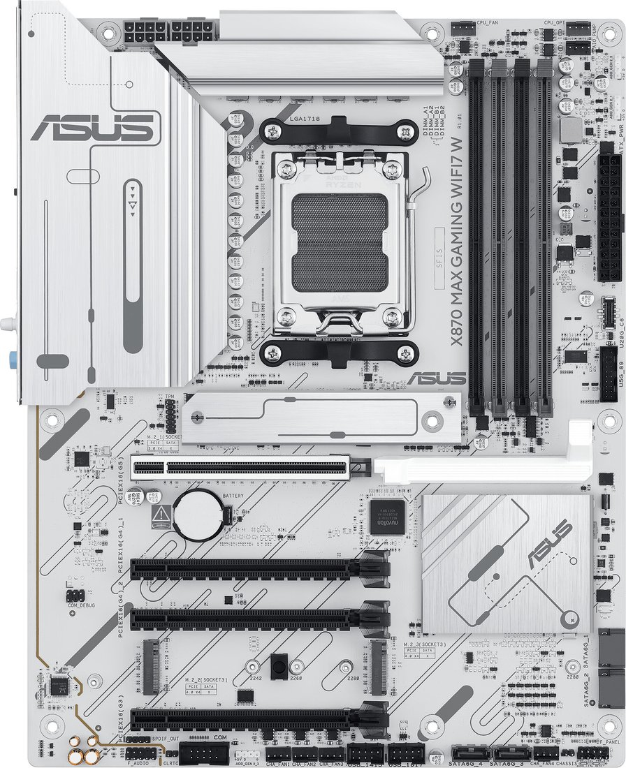 

Материнская плата ASUS X870 MAX Gaming WiFi7 W
