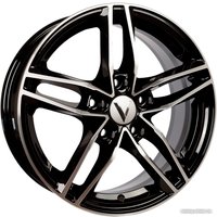 Автомобильные диски Vector K131 16x6.5" 5x114.3мм DIA 66.1мм ET 40мм Алмаз черный в Барановичах