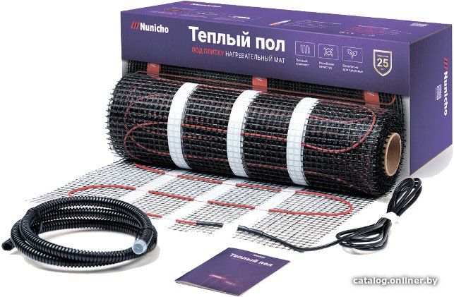 Нагревательный мат Nunicho 9 м.кв 1350Вт