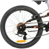 Детский велосипед Novatrack Shark 20 20SS6V.SHARK.GRB6 (серо-голубой)