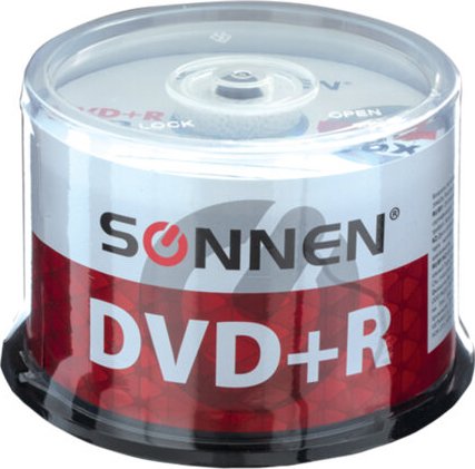 

DVD+R диск Sonnen 4.7Gb 16x 512577 (50 шт.)