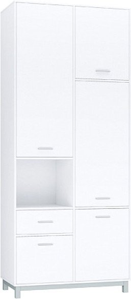 

Шкаф распашной Polini Kids Mirum 2320 двухсекционный 0002068.9 (белый)