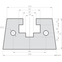 Удлинение станины Belmash (Белмаш) EB-550 D113A