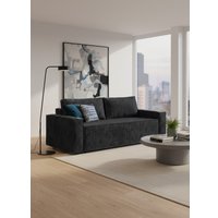 Диван Sundays Home Лофт (велюр плюш черный)