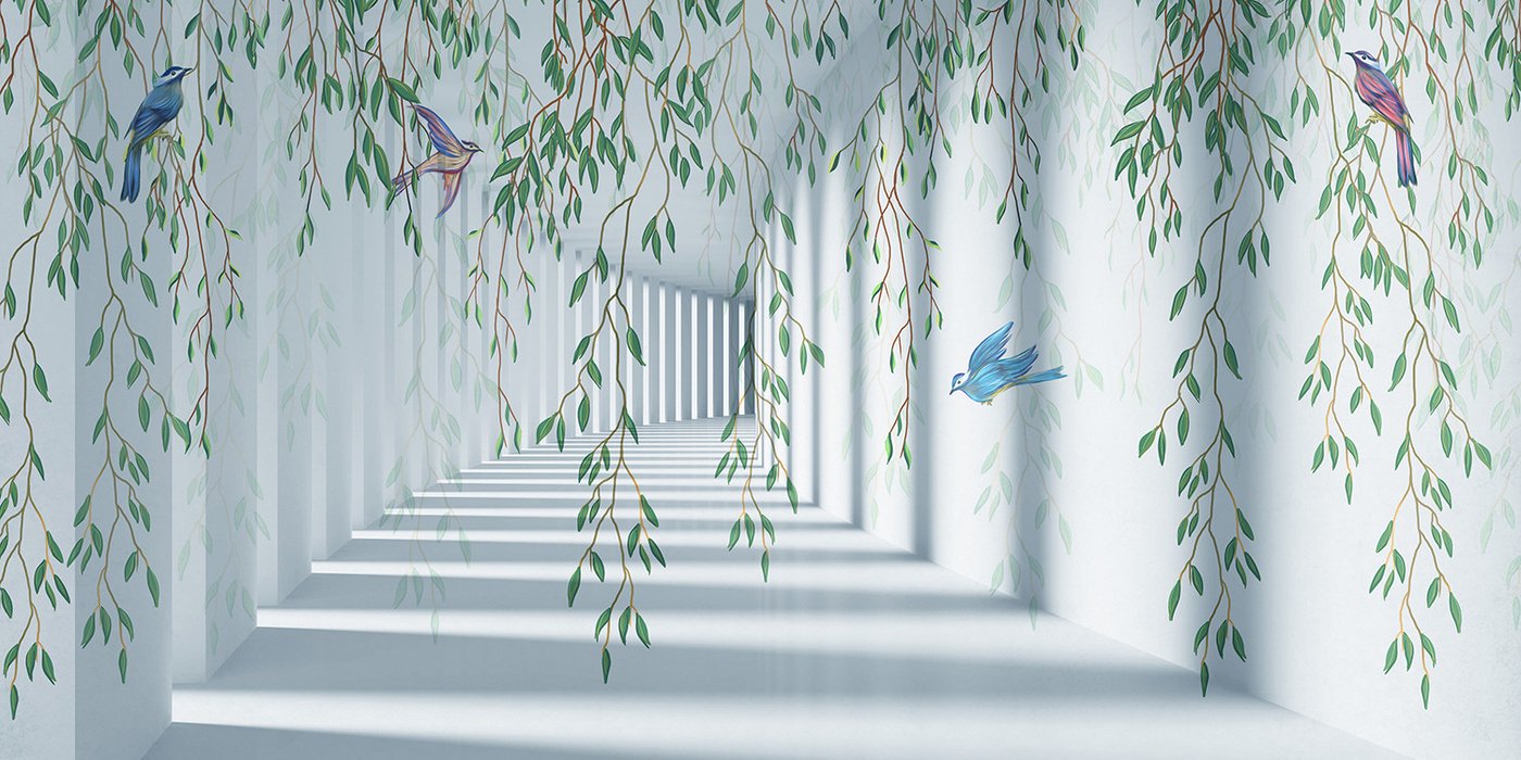 

Фотообои Citydecor Flower tunnel 3D 2 200х140