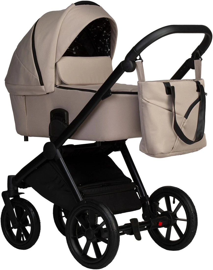 

Универсальная коляска Indigo Solio (2 в 1, so 02/светло-бежевый)