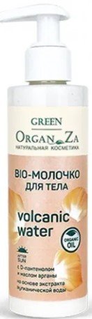 Green OrganZa Молочко для тела BIO Volсanic Water с D-пантенолом и маслом арганы 200 мл