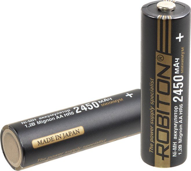 

Аккумулятор Robiton Japan HR-3UTGX 2450 mAh 1 шт.