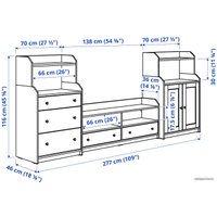 Стенка Ikea Хауга 893.887.19