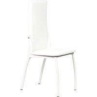 Стул ВВР Оскар (белый крокодил/белый, экокожа)