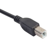 Кабель USBTOP USB Type-A - USB Type-B (2 м, черный)