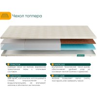 Ортопедический наматрасник Фабрика сна Топпер Т-4 195x200