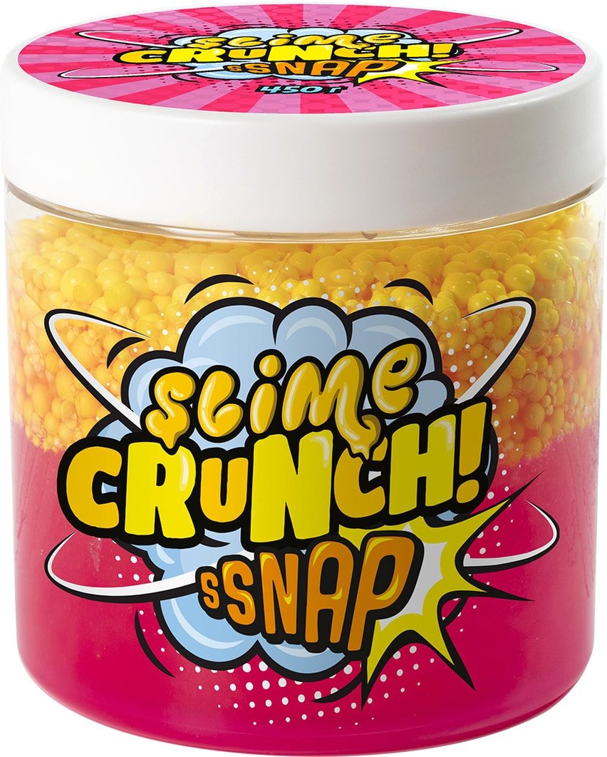 

Слайм Crunch Slime Ssnap с ароматом клубники S130-42