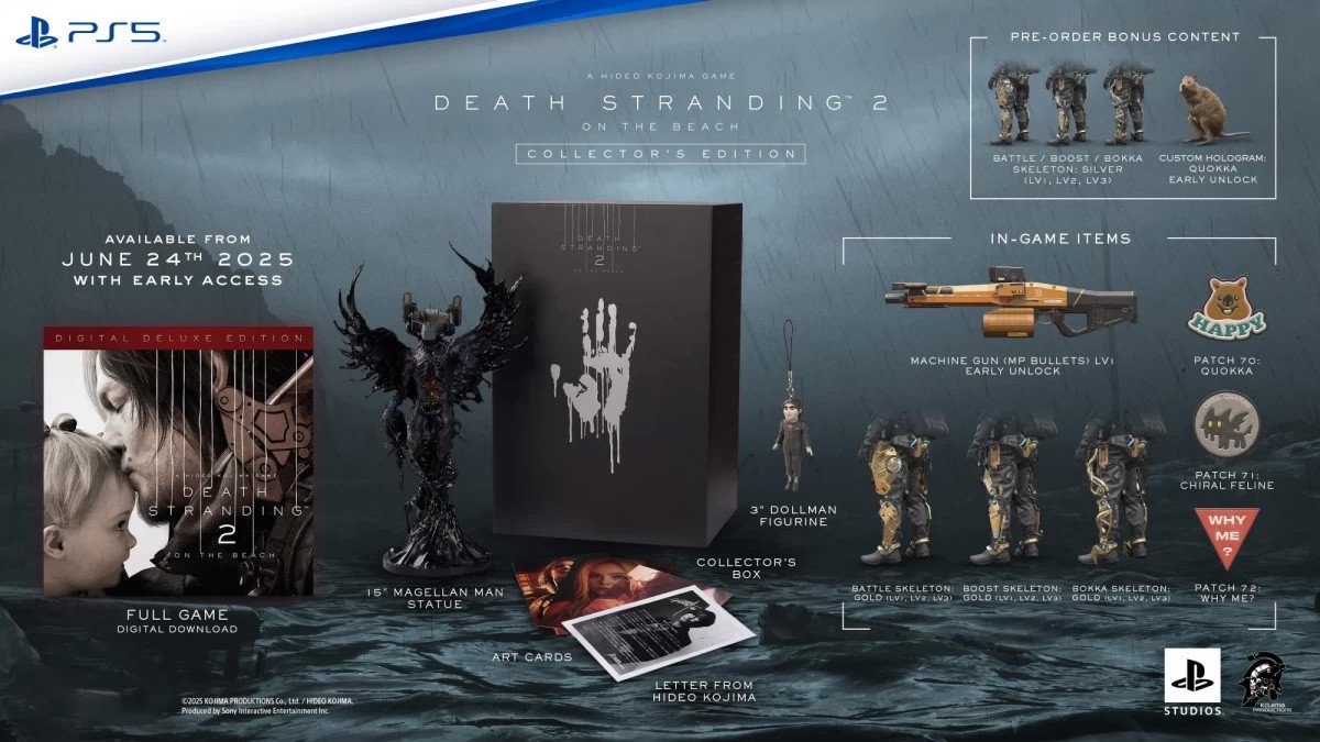 Death Stranding 2: On the Beach - Collector's Edition для PlayStation 5