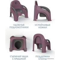 Детский горшок Amarobaby Baby chair AB221105BCh/22 (фиолетовый)