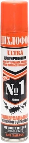 

Спрей от насекомых Аэро-Про Дихлофос №1 (200 мл)