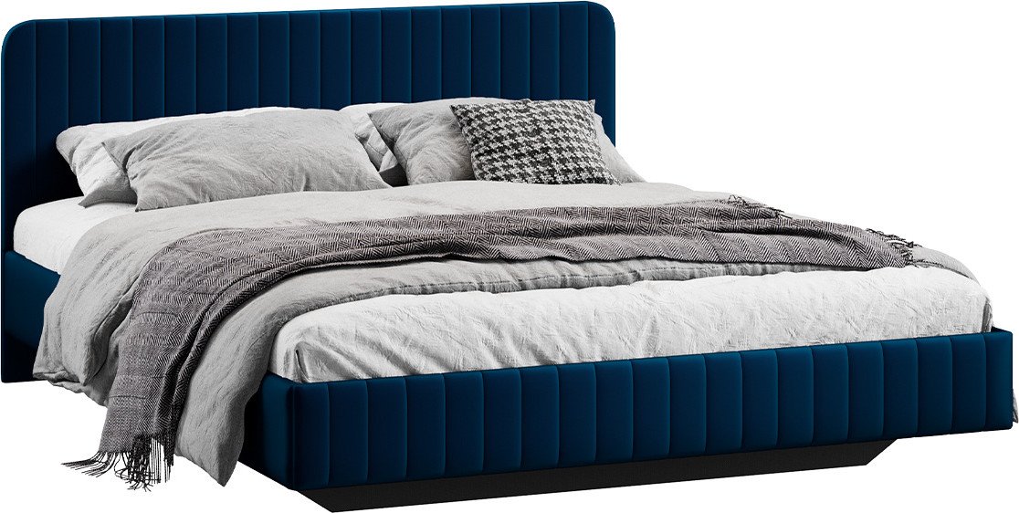 

Кровать Трия Шелли 180x200 Тип 1 (велюр Confetti Blue)