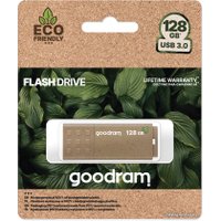 USB Flash GOODRAM UME3 Eco Friendly 128GB (коричневый)