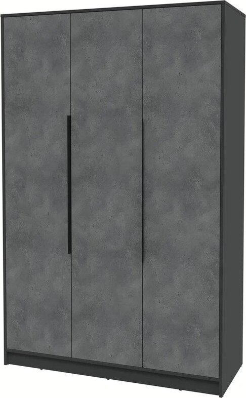 

Шкаф распашной Интерлиния Концепт КТ-Ш3 (бетон портленд/антрацит)