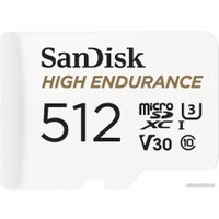 Карта памяти SanDisk High Endurance microSDXC SDSQQNR-512G-GN6IA 512GB