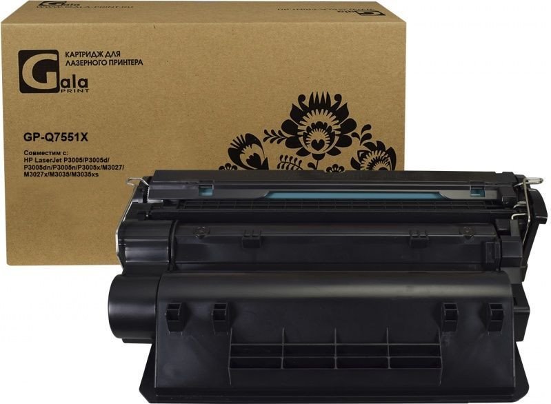 

Картридж Gala-print GP-Q7551X (аналог HP Q7551X)