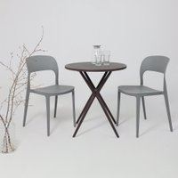 Стул AksHome Olaf (серый) в Бресте