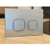 Унитаз подвесной Roxen Antares One Rimless 6 в 1 StounFix Dual Fresh 546881 (кнопка: хром)