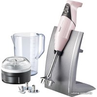 Погружной блендер Bamix M200 SwissLine (розовый)