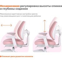 Детское ортопедическое кресло Yoka Niko (розовый)