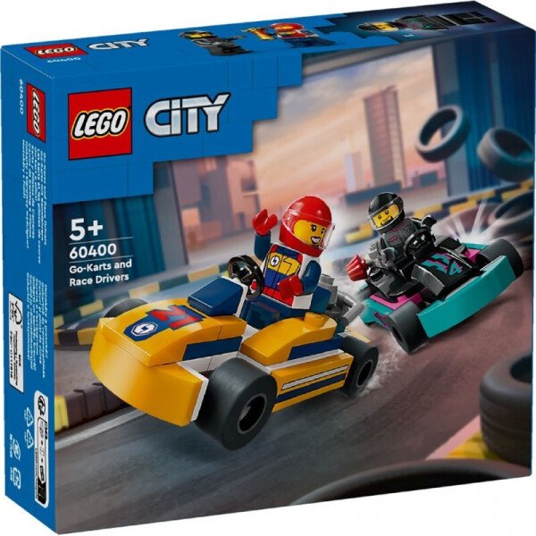 

Конструктор LEGO City 60400 Картинг и гонщики