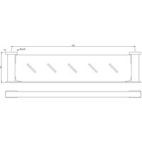 Полка для полотенца Artize QUA-CHR-61775