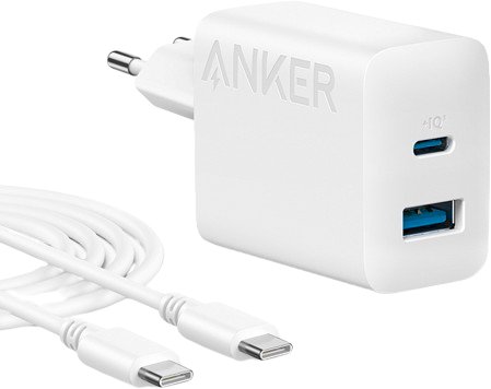 

Сетевое зарядное Anker 312 20W Wall Charger (2 Ports) + C