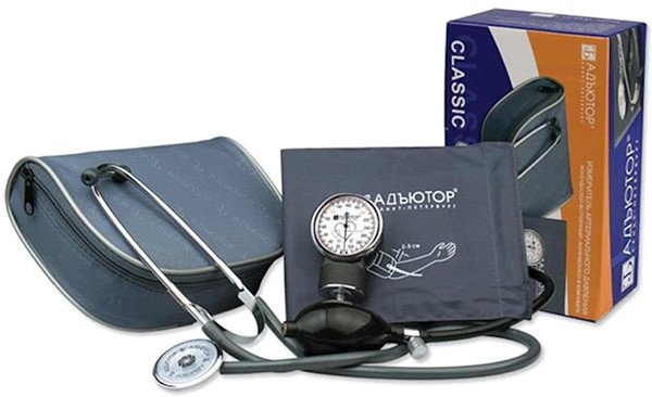 

Механический тонометр Адъютор ИАД-01-1Д (7-26 см) Комплектация №7