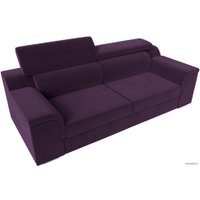 Диван Лига диванов Лига-003 117109 (велюр фиолетовый)