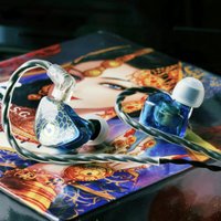 Наушники Tangzu Wan'er S.G (с микрофоном, синий)