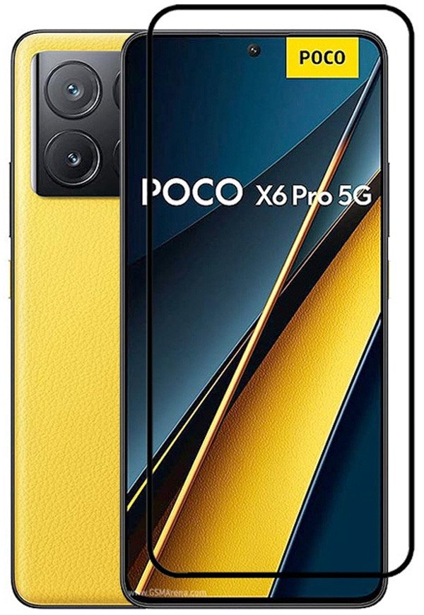 

Защитное стекло KST FG для Xiaomi Poco X6 Pro (черный)