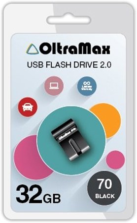 

USB Flash OltraMax 70 32GB (черный)