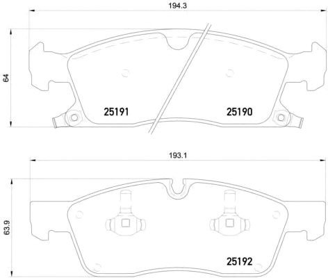 

Brembo P37017