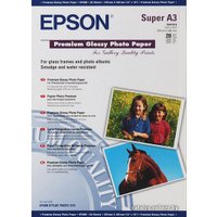 Фотобумага Epson Premium Glossy Photo Paper A3+ 20 листов (C13S041316)