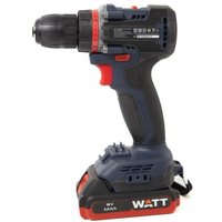 Дрель-шуруповерт WATT WAS-18 Li-2BL 1.018.050.00 (с 2-мя АКБ, кейс)